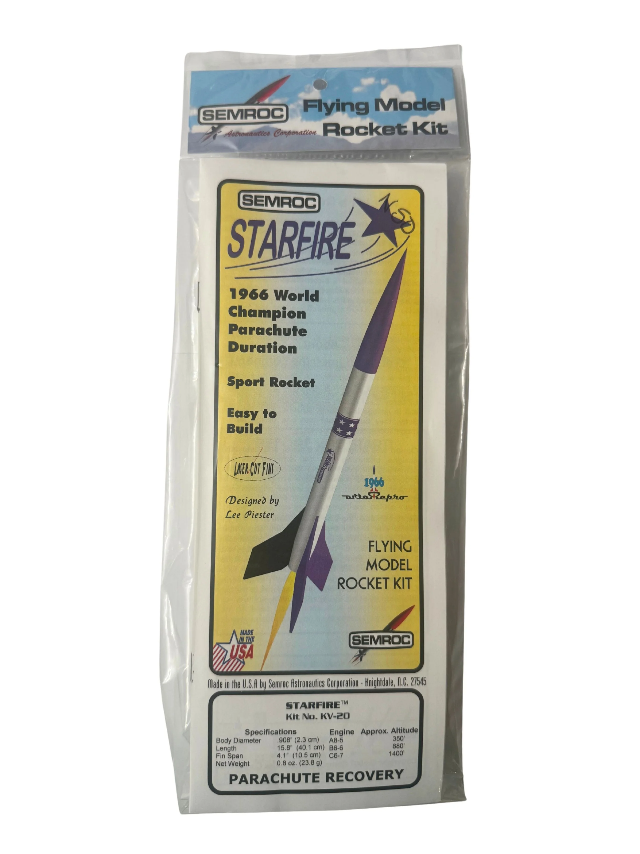 Buy Semroc IQSY Tomahawk Flying Model Rocket Kit - #KD-2 — Launch